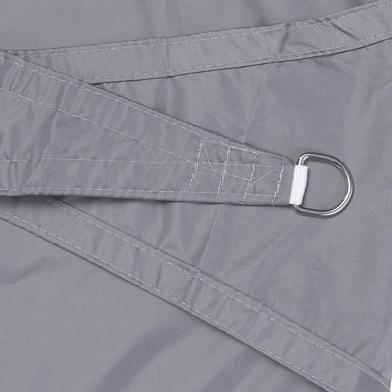 Toile d'ombrage Carré Grise
