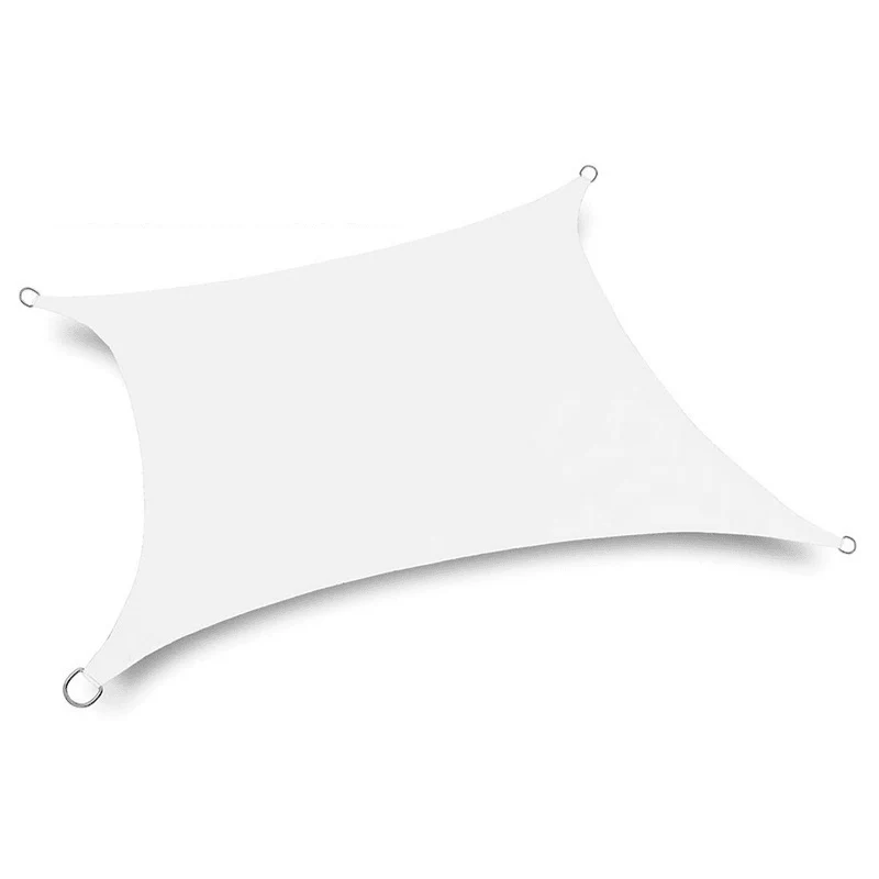 Toile d'ombrage Carré Blanche