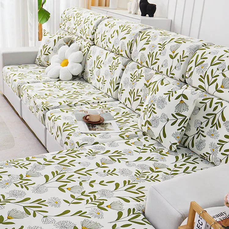 Housse Assise Canapé Imprimée SILKARA