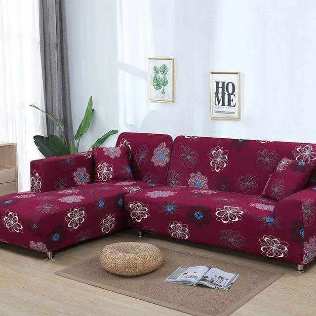Housse canapé, fauteuil et canapé Angle BORDEAUX