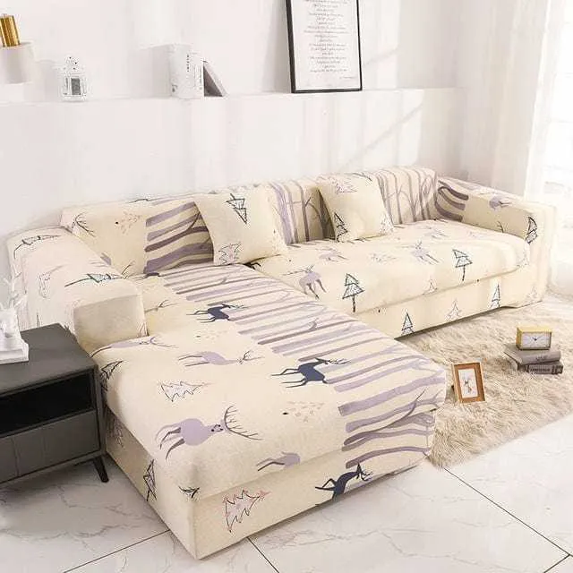 Housse canapé d'angle ou en forme L BOPADK