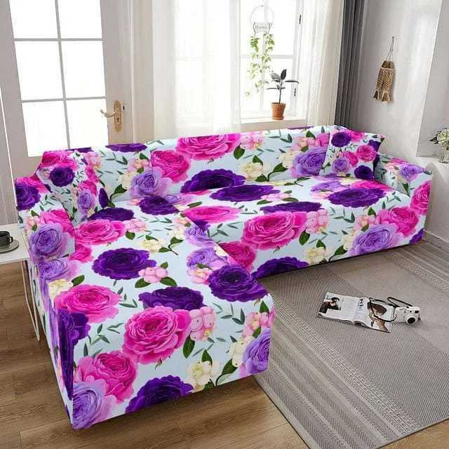 Housse canapé d'angle ROSEBOMY