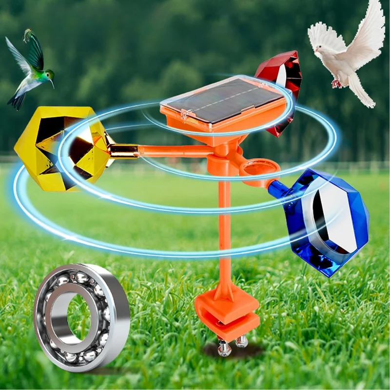 Répulseur Solaire Intelligent Multi-Zone pour Animaux