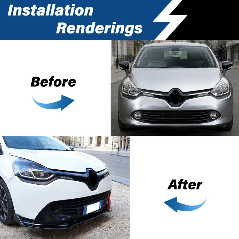Lame Avant Renault Clio 4 MK4 2012-2019