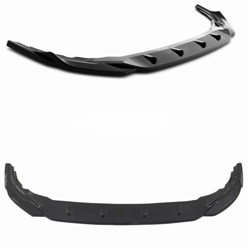 Lame Avant 3 Pièces Volkswagen Golf 8 R 2020-2025 Noir Brillant