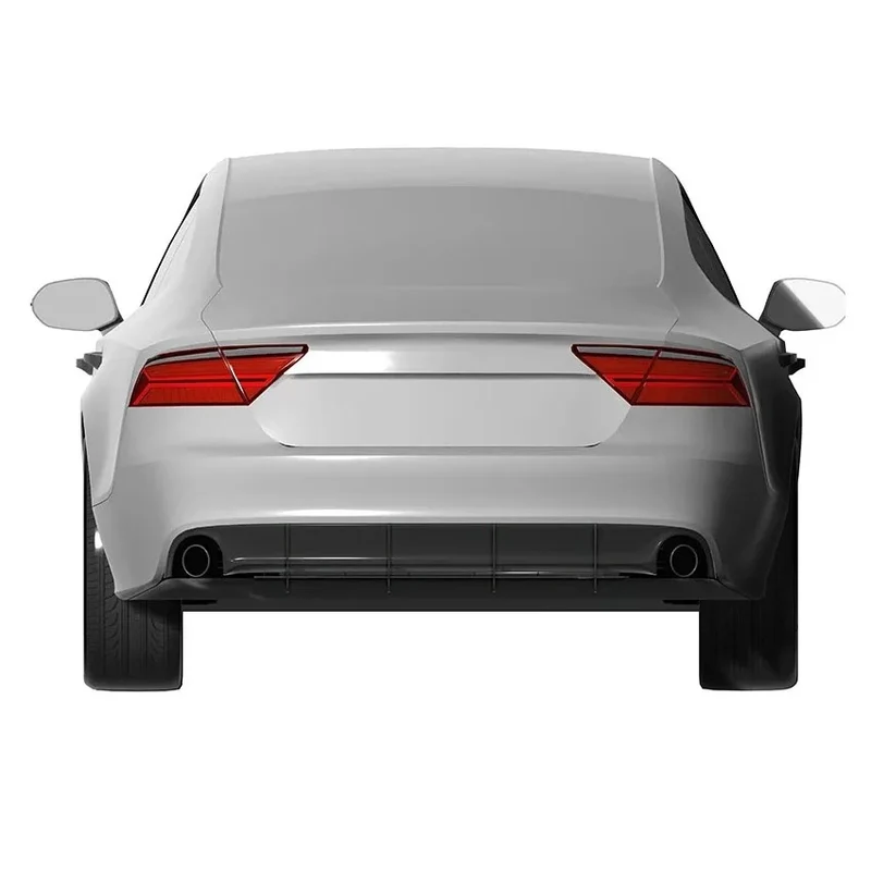 Diffuseur Arrière Audi A7 Sportback 2011-2017 Noir Brillant