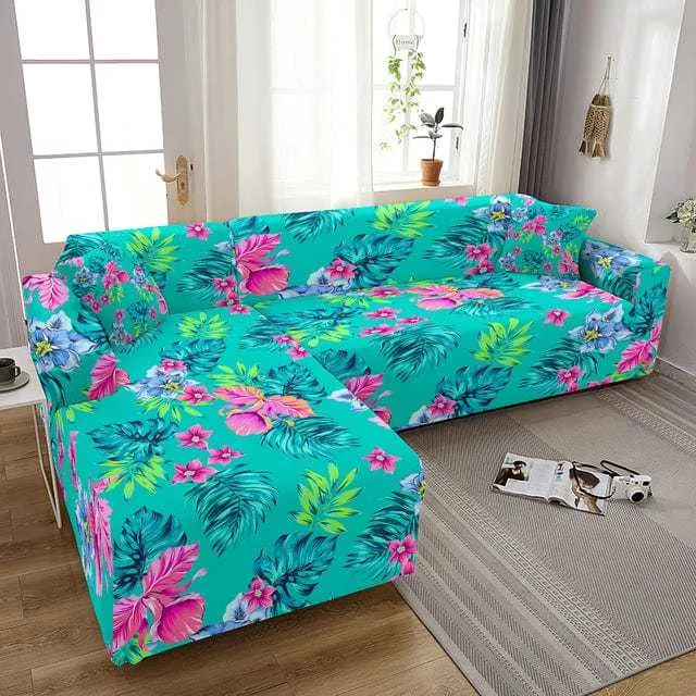 Housse canapé d'angle LEAFSOF