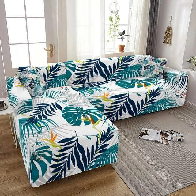 Housse canapé d'angle LEAFSOF