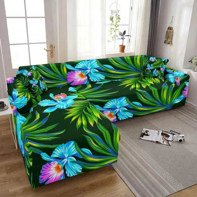 Housse canapé d'angle LEAFSOF