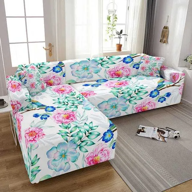 Housse canapé d'angle LEAFSOF