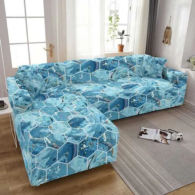 Housse canapé d'angle MAYBOA