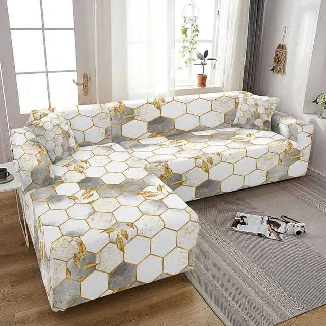 Housse canapé d'angle MAYBOA