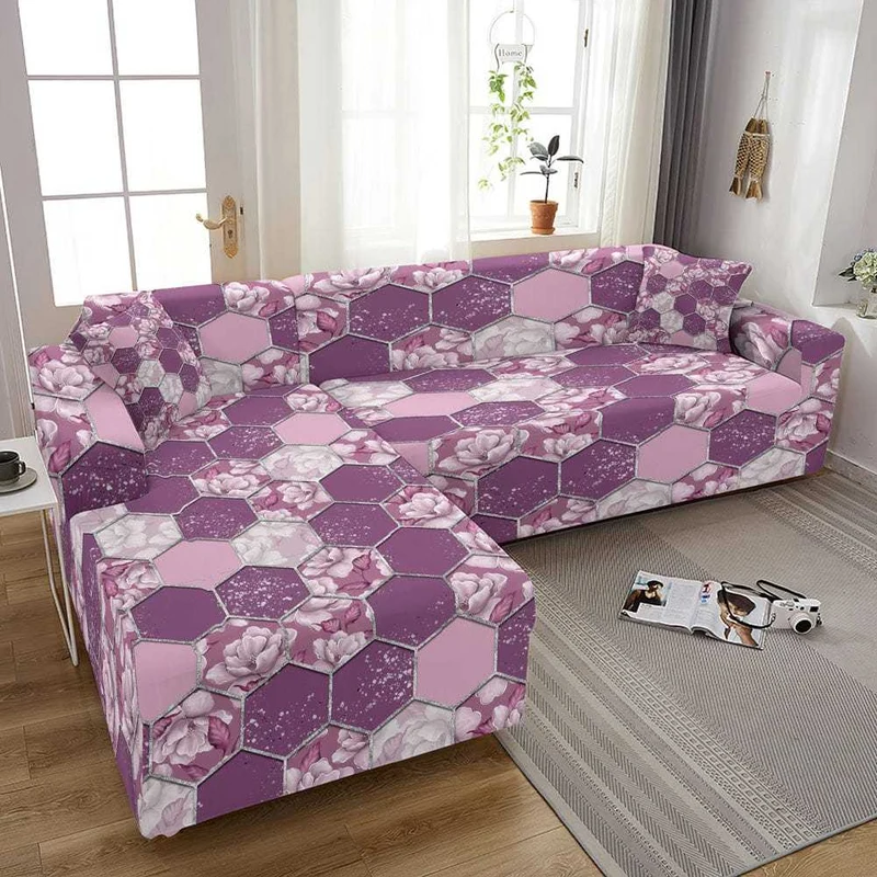Housse canapé d'angle PINTERA