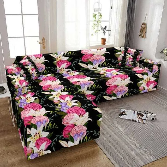 Housse canapé d'angle VALENTIME