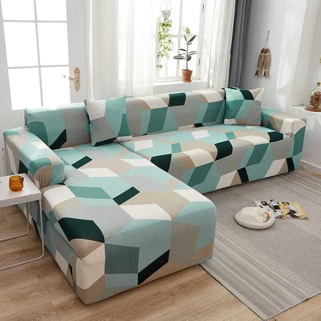 Housse canapé d'angle ROOMING