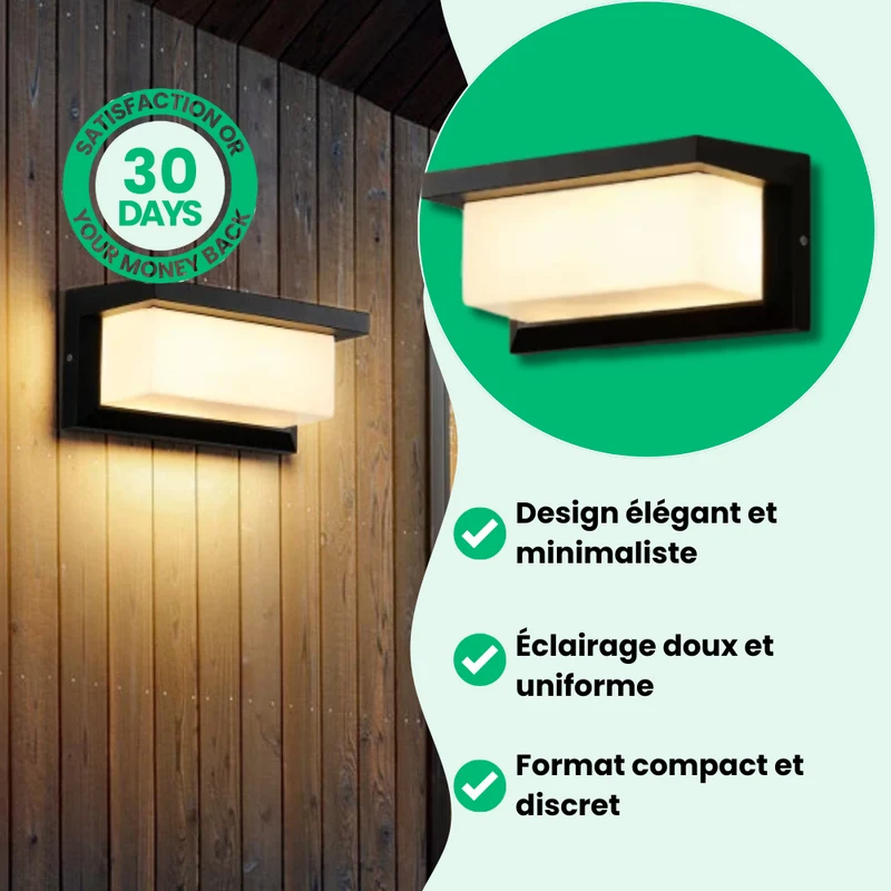 Lampe Détecteur de Mouvement Couloir Moderne Sans Fil