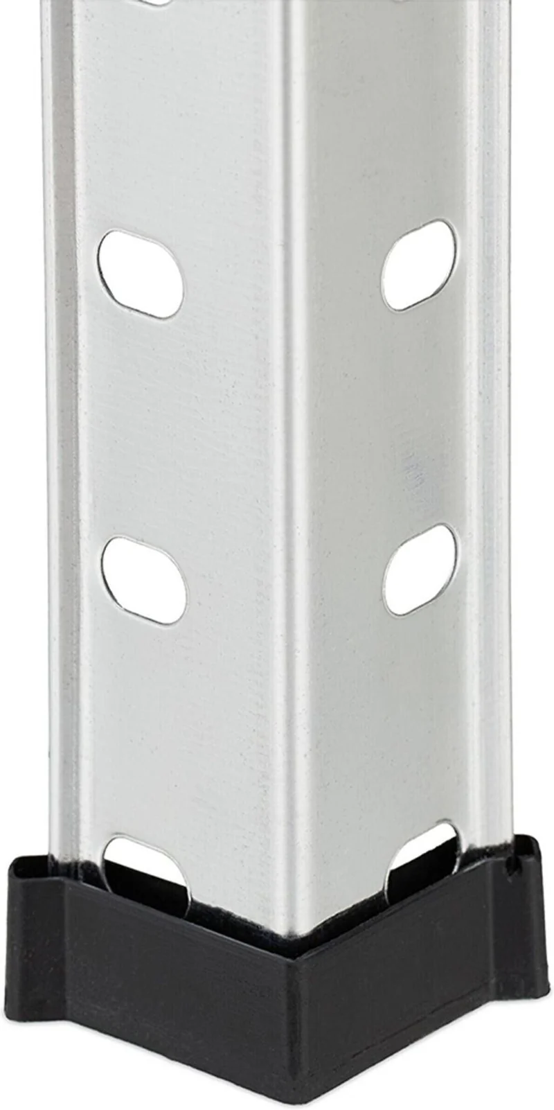 Étagère de rangement pour cave cuisine 180 x 60 x 40 cm stable et facile à monter en acier argent 13_0018720
