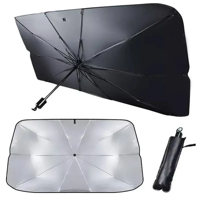 Pare-Soleil Parapluie Pare-Brise Voiture Pliable Anti-UV