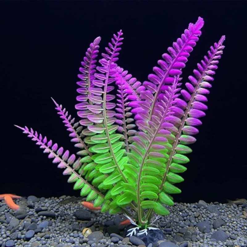 Plante Artificielle d'Aquarium Colorée