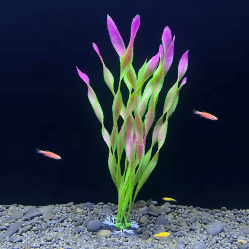 Plante Artificielle d'Aquarium Colorée