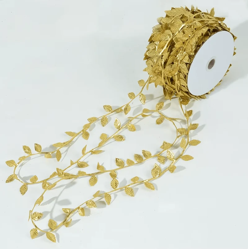 Guirlande Plante Artificielle Feuilles d'Or