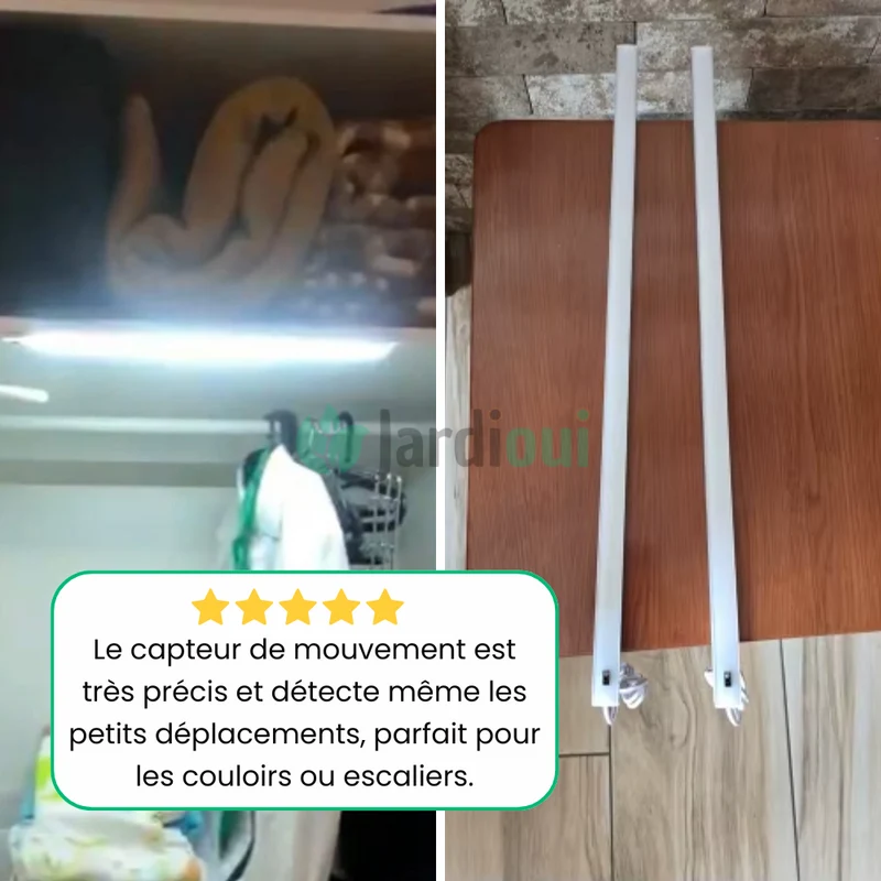 Lampe LED à Détecteur de Mouvement Plafond