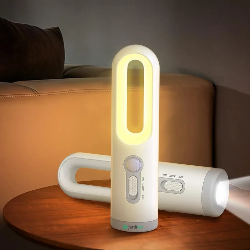 Lampe Veilleuse Détecteur de Mouvement Rechargeable
