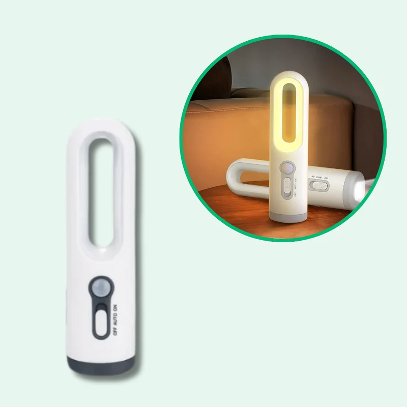 Lampe Veilleuse Détecteur de Mouvement Rechargeable