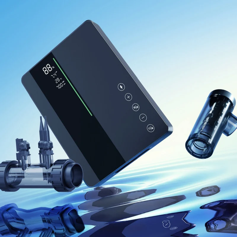 Électrolyseur Aquark InverClear Premium 16 - Inverter avec pH & Redox (65 m³)
