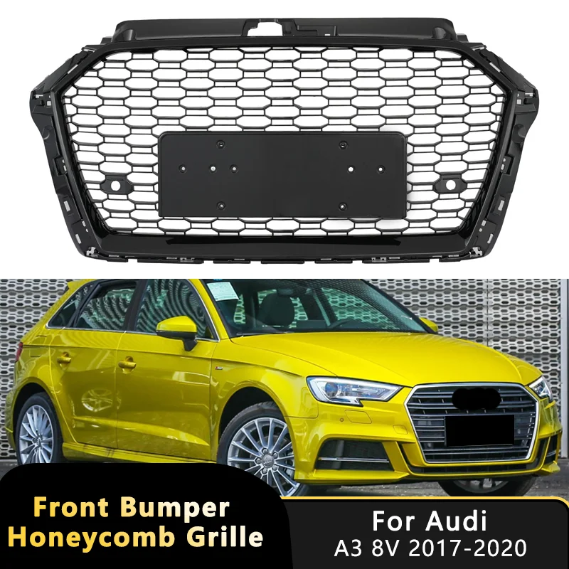 Calandre Nid d'Abeille Audi A3 8V Facelift 2017-2020