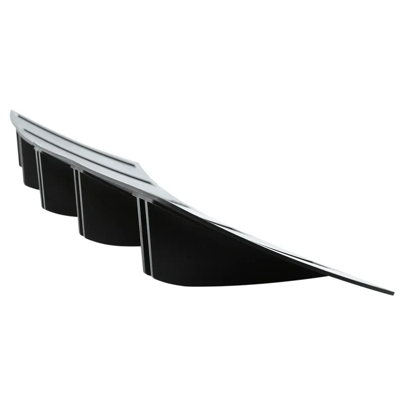 Diffuseur Arrière Universel 2 Pièces 10 Ailettes Aileron de Requin