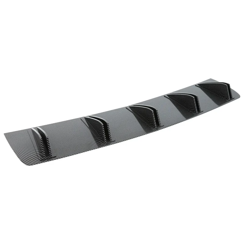 Diffuseur Arrière Universel 2 Pièces 10 Ailettes Aileron de Requin