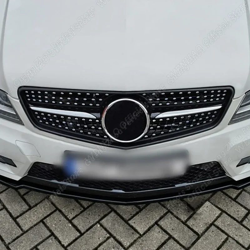 Lame Avant Mercedes Classe C W204 S204 2011-2014 Kit 3 Pièces