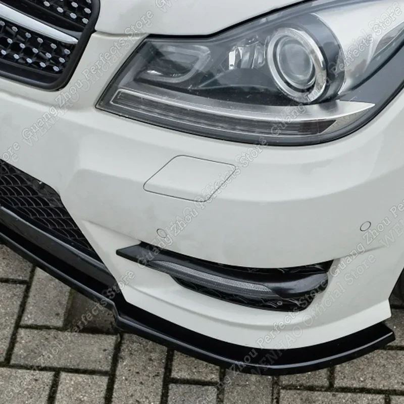 Lame Avant Mercedes Classe C W204 S204 2011-2014 Kit 3 Pièces