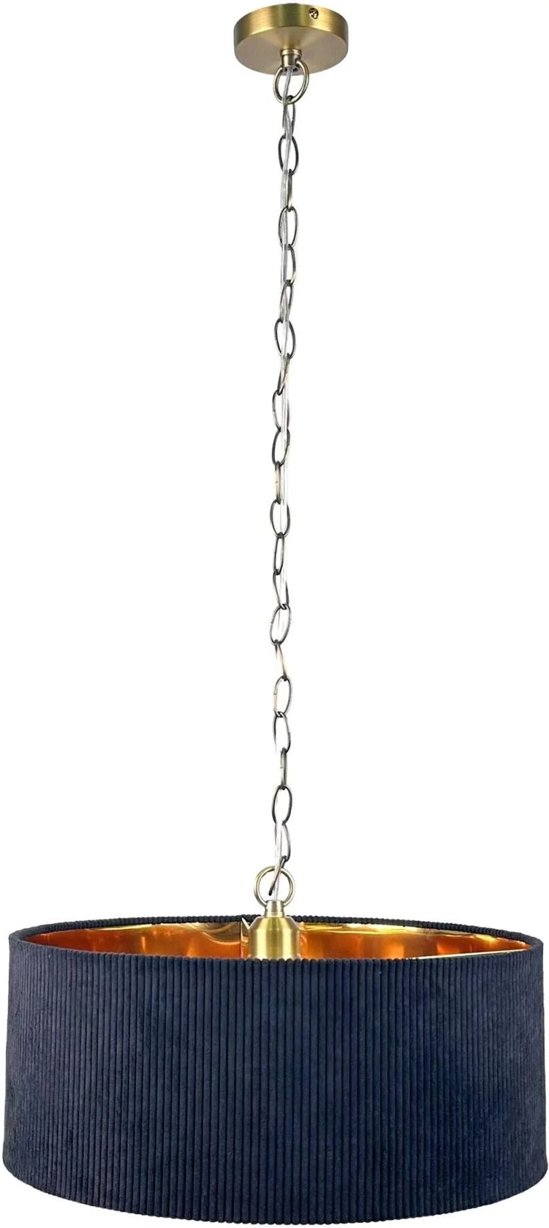 Suspension moderne et rétro 180 x 40 cm ambiance cosy design scandinave en coton noir 13_0018761