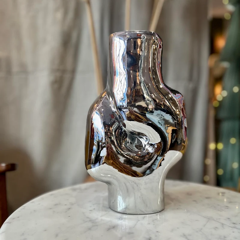 VASE CHROME