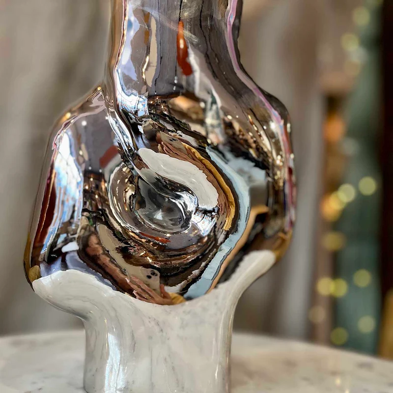 VASE CHROME