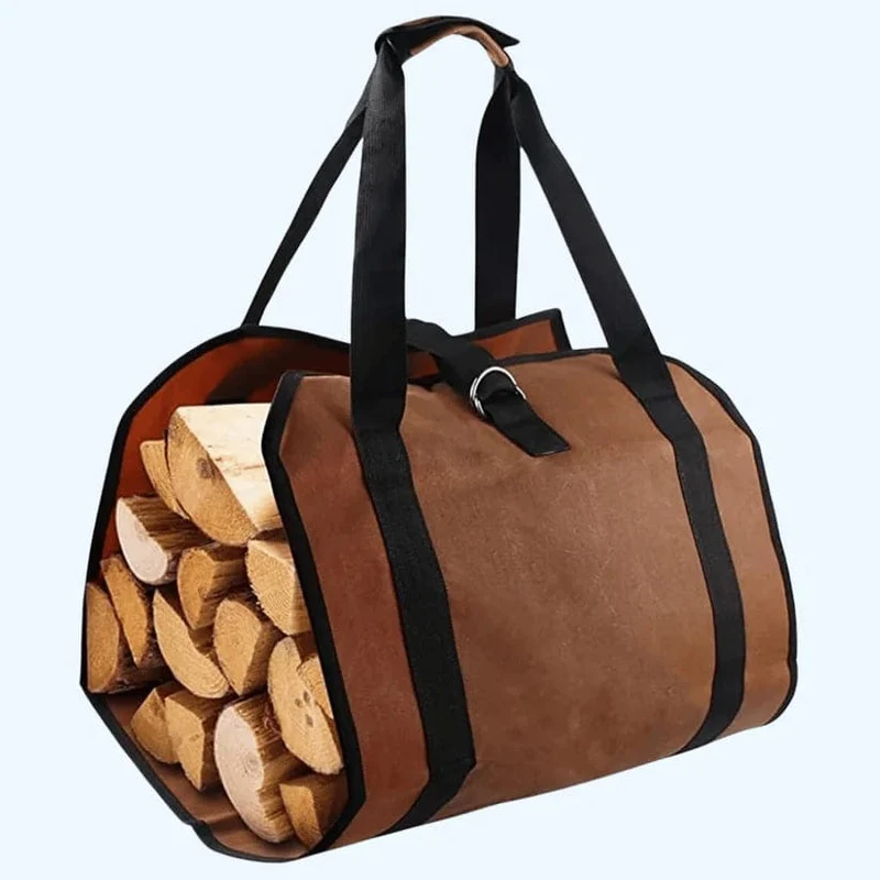 Sac de Transport de Bûches Compact Ultra-Résistant
