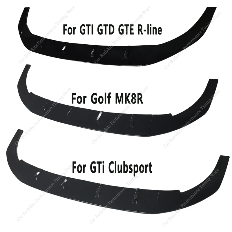 Lame Avant Volkswagen Golf 8 GTI Clubsport et Golf 8 R 2020-2024