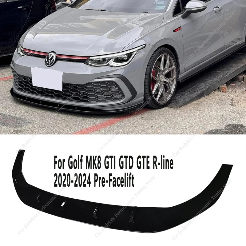 Lame Avant Volkswagen Golf 8 GTI Clubsport et Golf 8 R 2020-2024