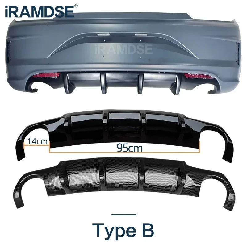 Diffuseur Arrière Volkswagen Scirocco R 2015-2017