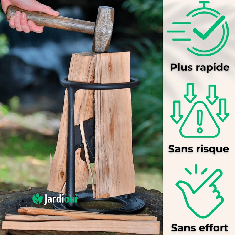 Fendeur de Bûches Portable Ultra-Sécurisé