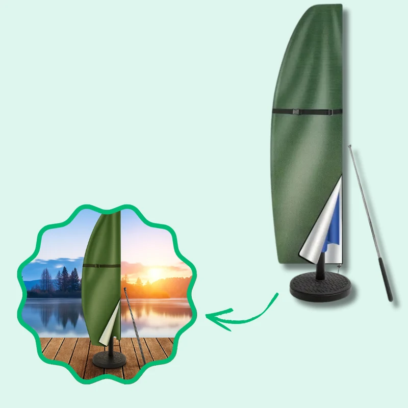 Housse Protectrice Intégrale Anti-UV pour Parasol