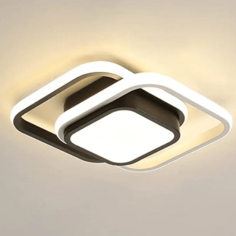 Plafonnier LED Design Enchevêtré Compact