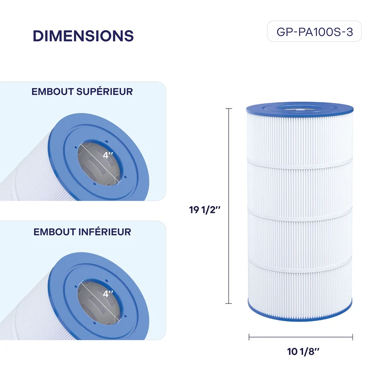 Cartouche Hayward SwimClear / CF1 Single Cartridge 100 pi²