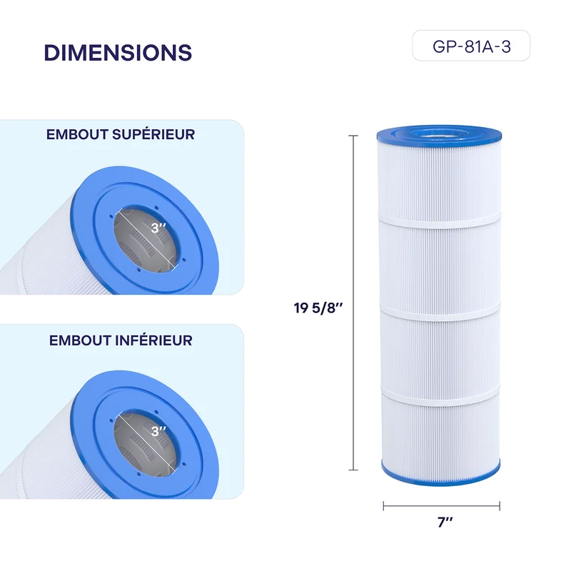 Cartouche Hayward SwimClear / CF1 Multi Cartridge 330 pi²