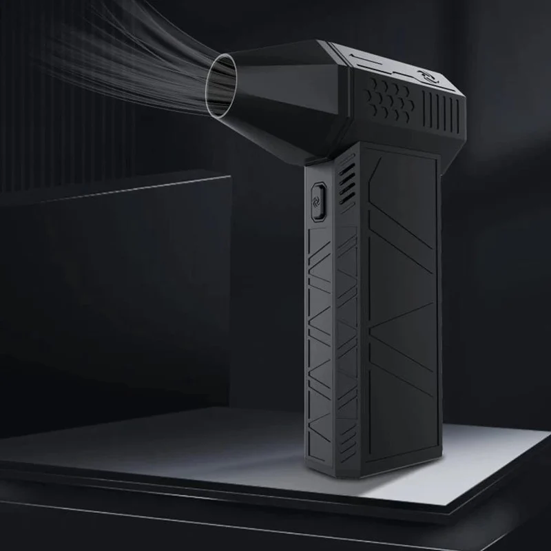 Ventilateur Portable Haute Vitesse avec LED Intégrée