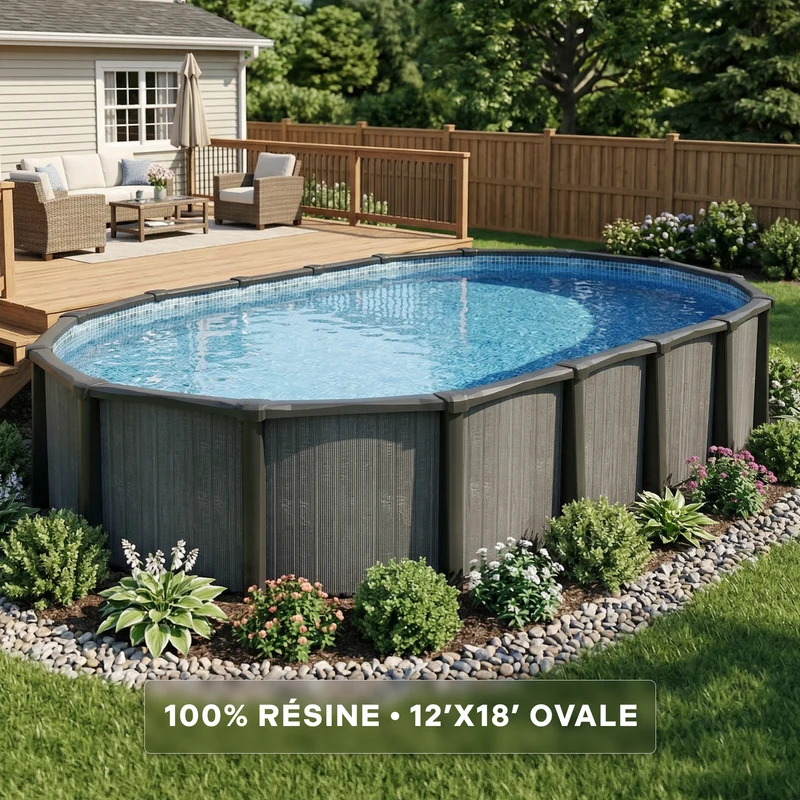 Fieldstone 12'x18' Ovale