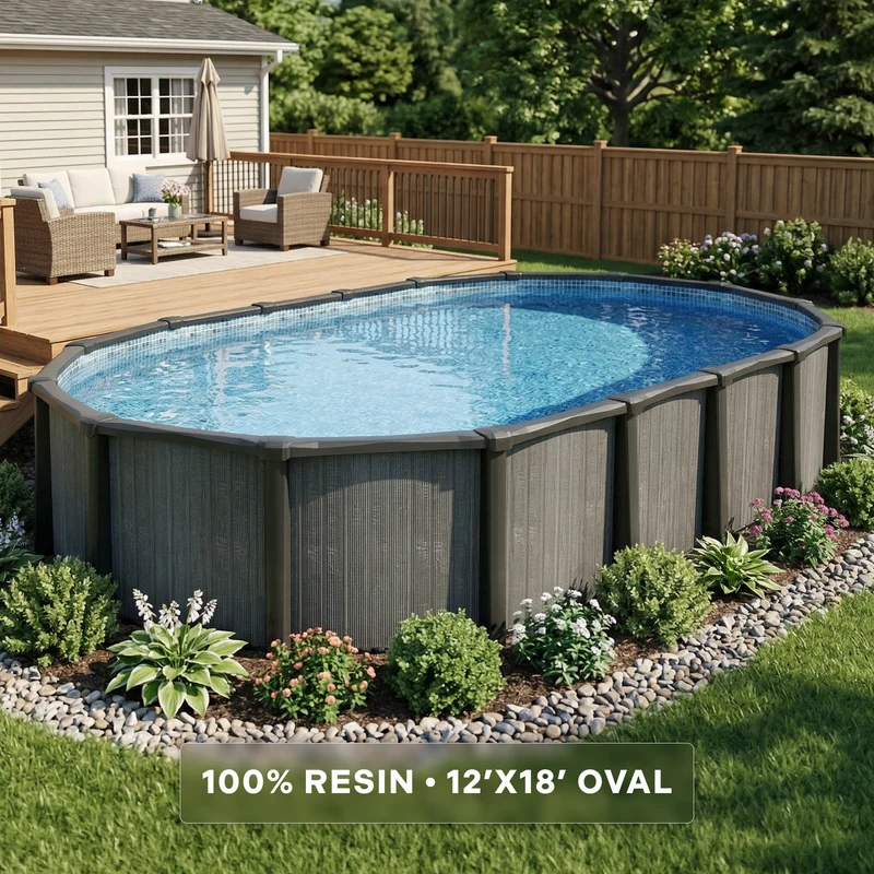 Fieldstone 12'x18' Ovale