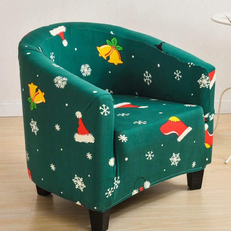 Housse fauteuil Cabriolet Noël Vert